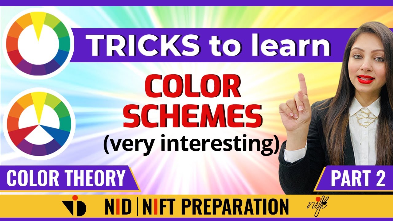 Color Theory for NIFT NID Entrance Exams | Color Schemes | Color Wheel Fundamentals