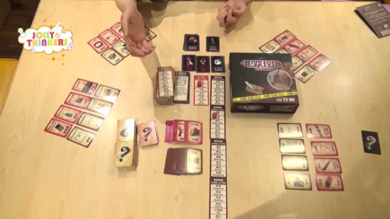CS-Files 犯罪現場(廣東話版) - Jolly Thinkers Boardgame Channel