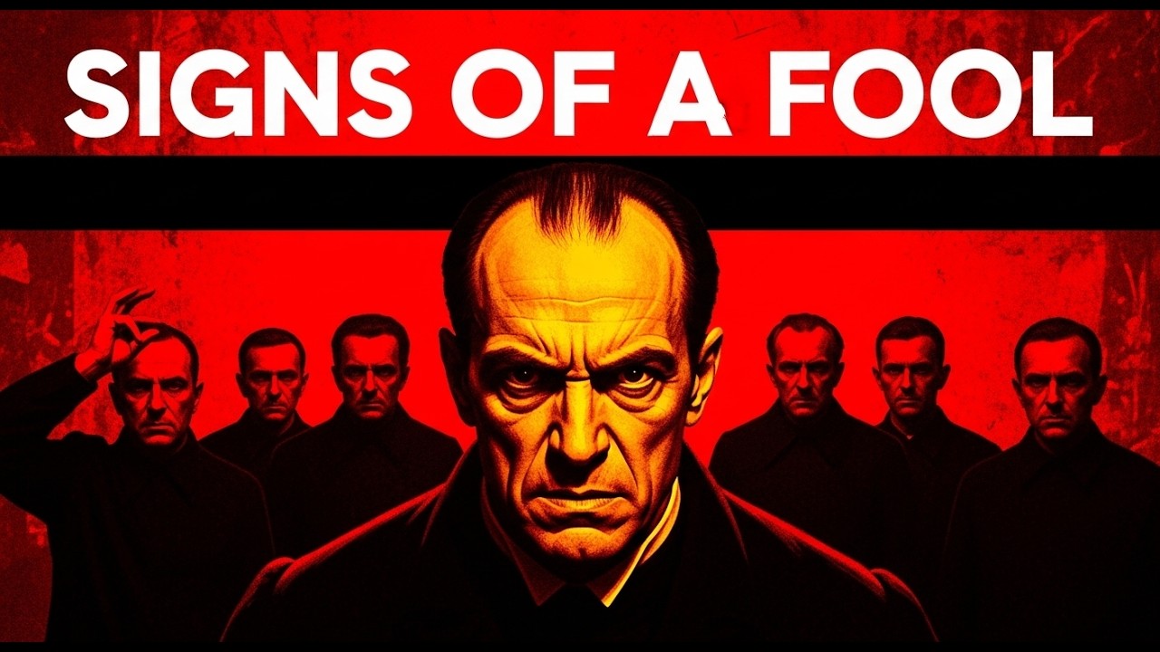 6 Signs of a Foolish Person - Machiavelli
