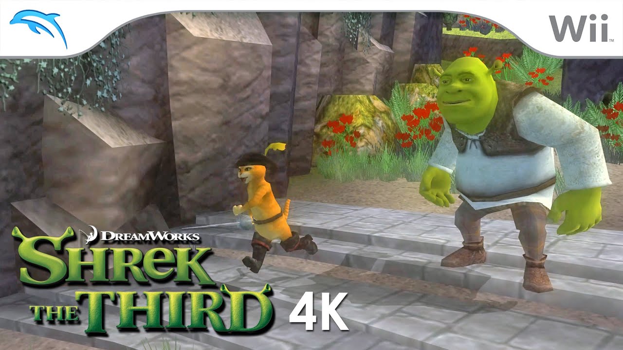 Shrek the Third (4K / 2160p / 60fps) | Dolphin Emulator 5.0-18021 | Nintendo Wii