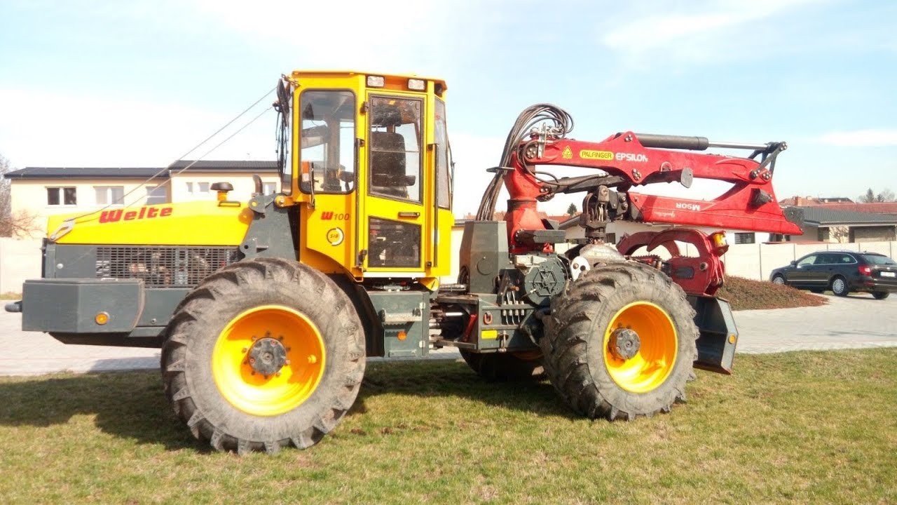 WELTE 100 in the wood dump (na skládce)