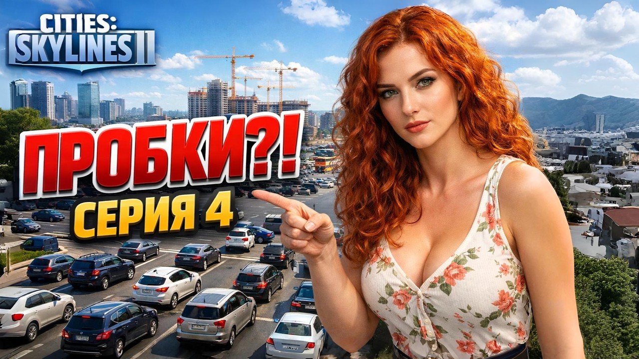 ПРОБКИ УНИЧТОЖАЮТ МОЙ ГОРОД?! Я РАСШИРЯЮСЬ! | Cities: Skylines 2 Серия 4