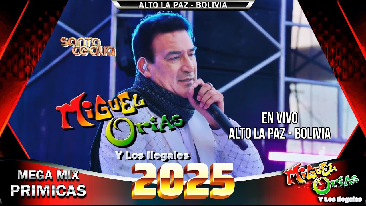 Mix MIGUEL ORIAS En Vivo Alto La Paz - Bolivia 2025