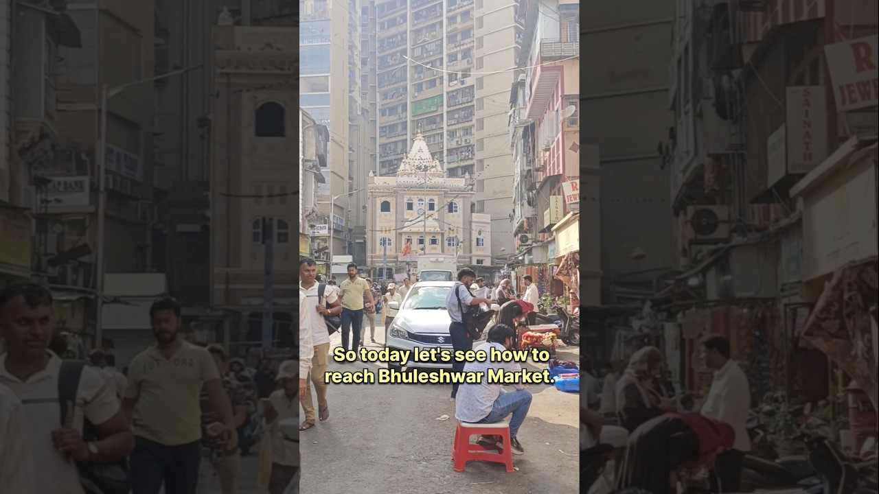 How to reach Bhuleshwar market in Mumbai #bhuleshwar