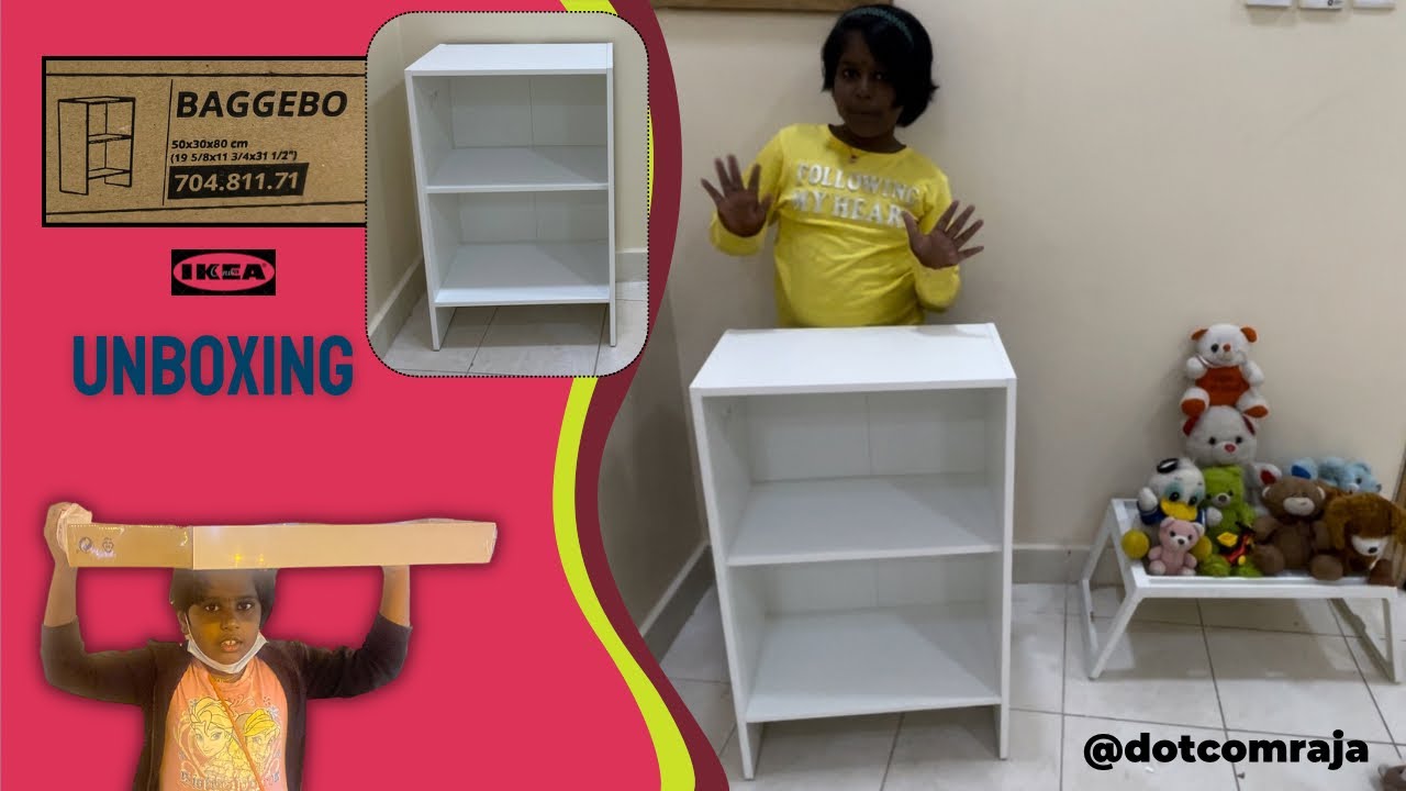 Baggebo (IKEA ) Shelf @DotcomRaja  #unboxing #nethrayugam #ikea