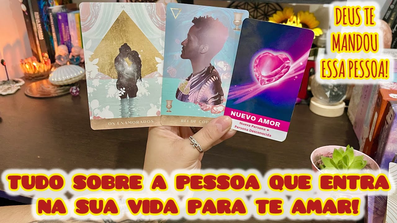 👩‍❤️‍💋‍👨💕TUDO SOBRE A PESSOA QUE ENTRA NA SUA VIDA PARA TE AMAR! #tarot #tarotgratis #amor #taro 