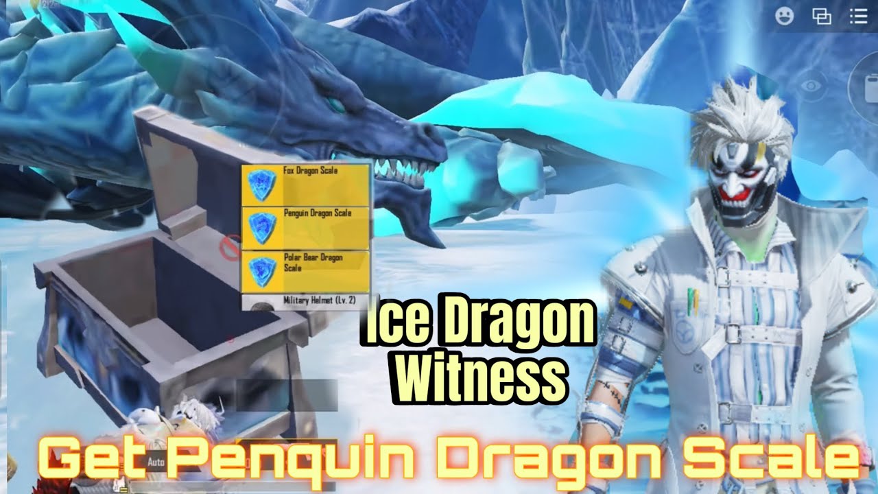 How to get Penguin Scale&How to Complete Ice DraGon Witness Achievement With Proof | cLoNe cY GaMinG
