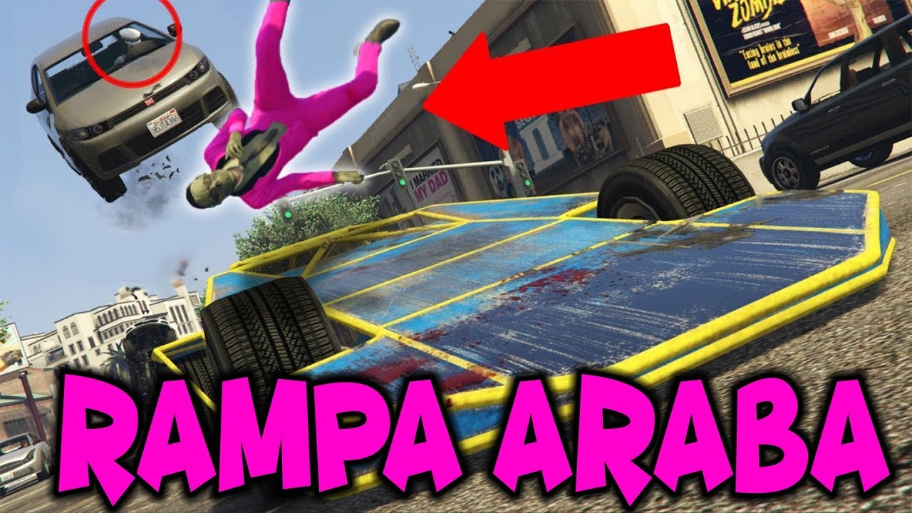RAMPA ARABA YOLLARDA | Gta 5 Yeni Heist Görevleri #14
