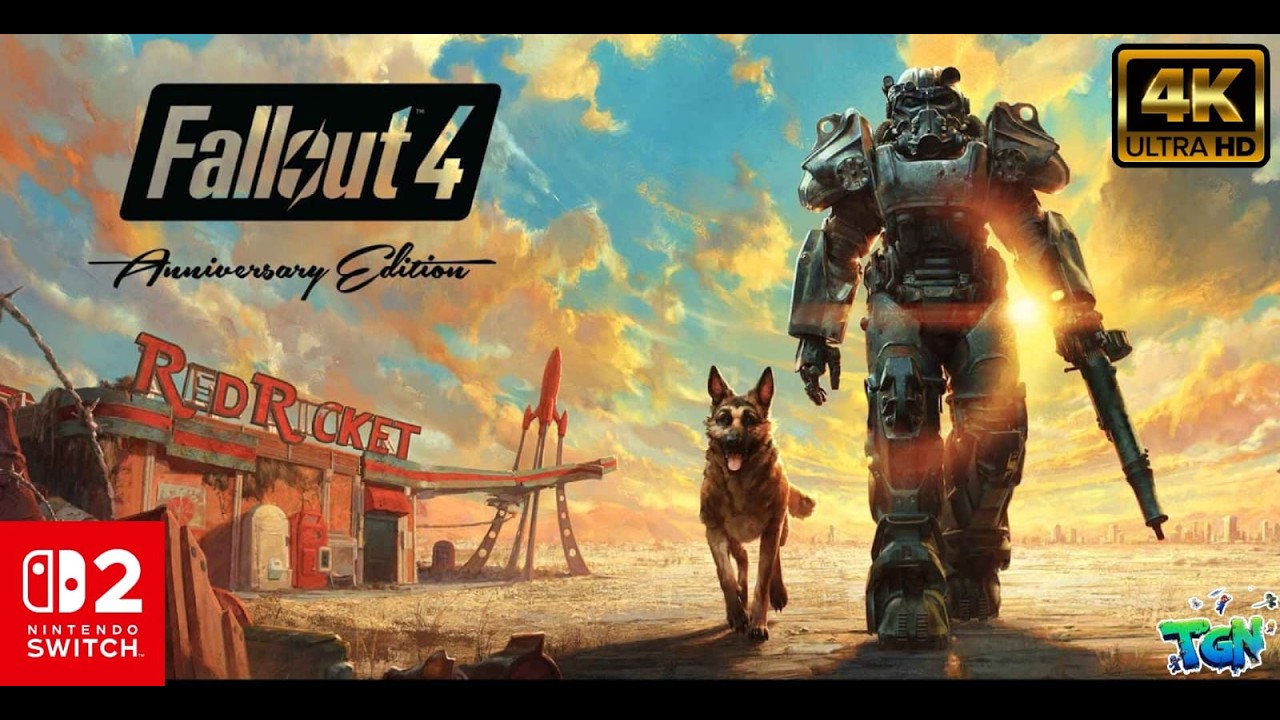 🚨Jogando Fallout 4 no Switch 2 em 4K 60😱 - Primeiro Fallout em consoles Nintendo ! Gamechat
