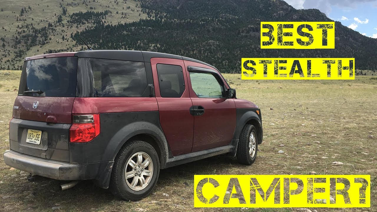 Honda Element | Best Stealth Camper for Vanlife?
