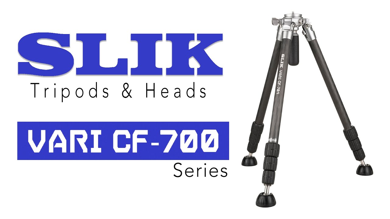 Slik VARI CF-700 Series Carbon Fiber Tripods