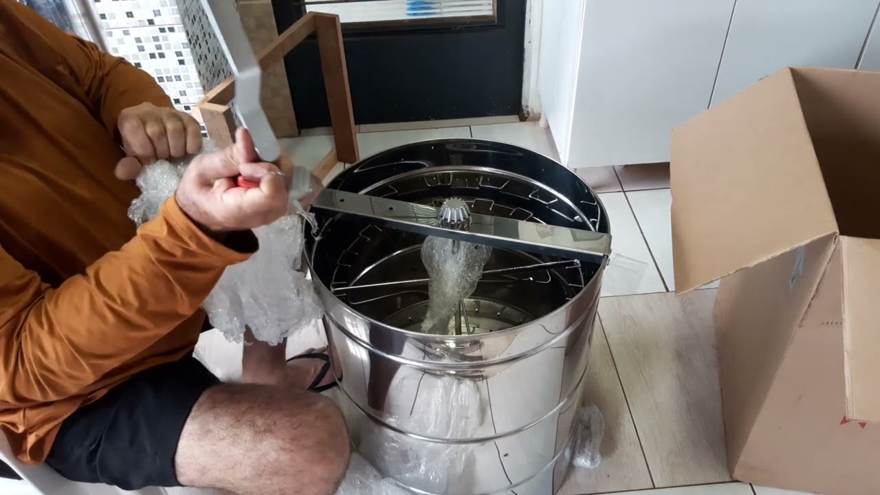 Centrífuga de Mel, minha nova aquisição.