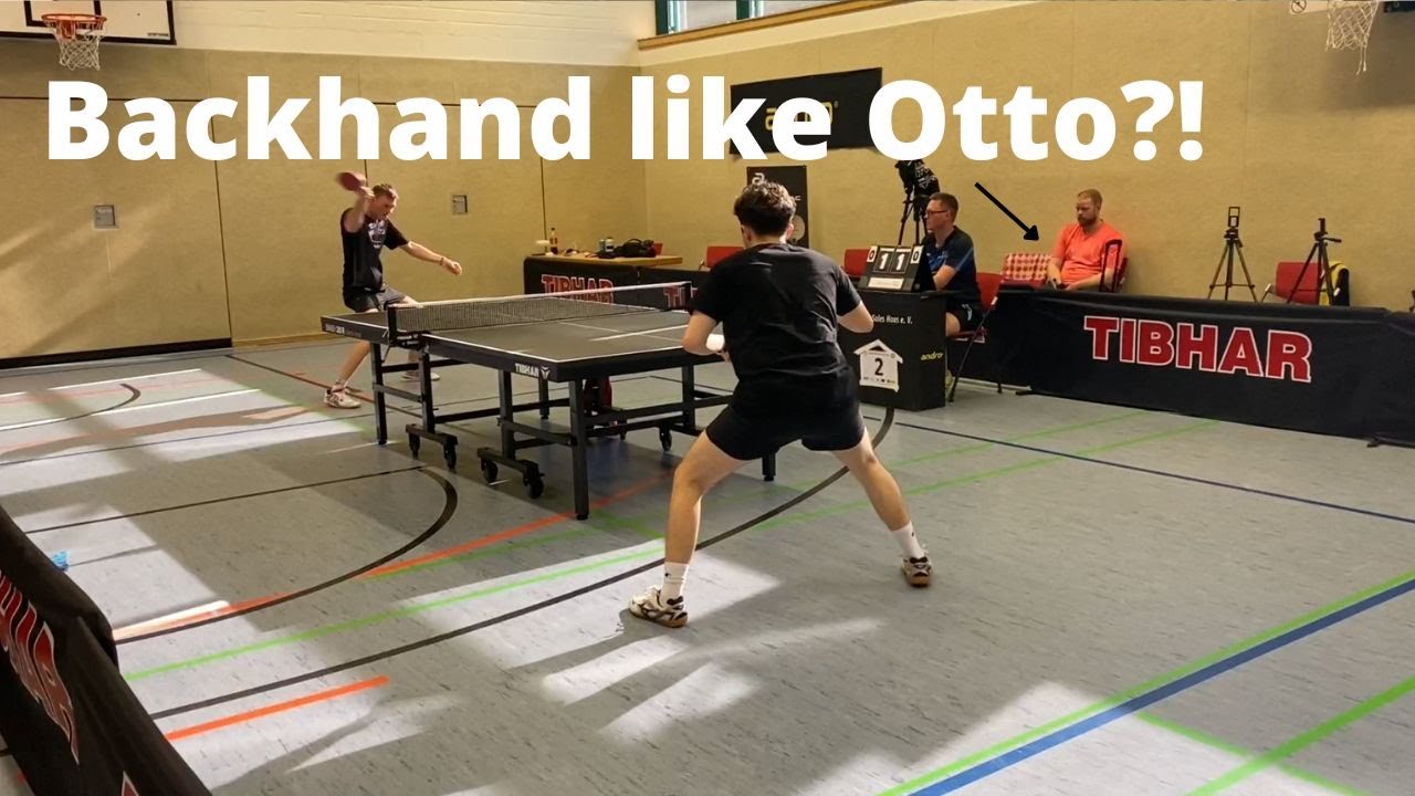 Fun point Markus Grothe vs Gasio Guillermo - With prominent spectator Otto from Pongfinity! 🏓
