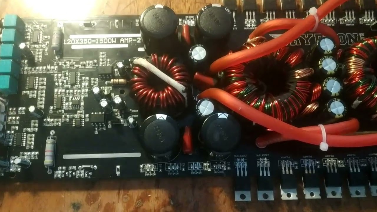 Ремонт усилителя DL Audio Gryphon Lite 1.1500