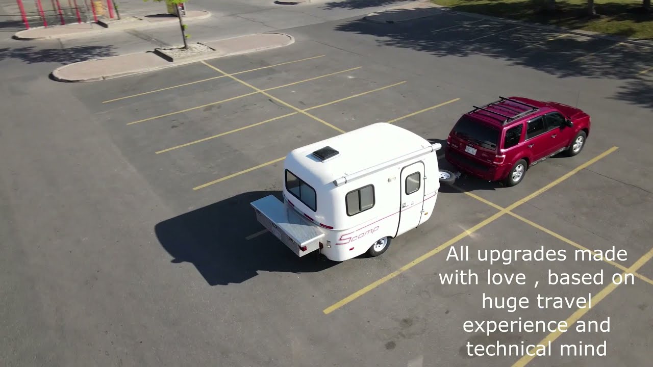 Upgraded Scamp trailer 13'