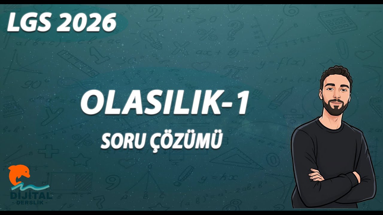 Olasılık -1 | Soru Çözümü | 8.Sınıf Matematik | LGS 2026
