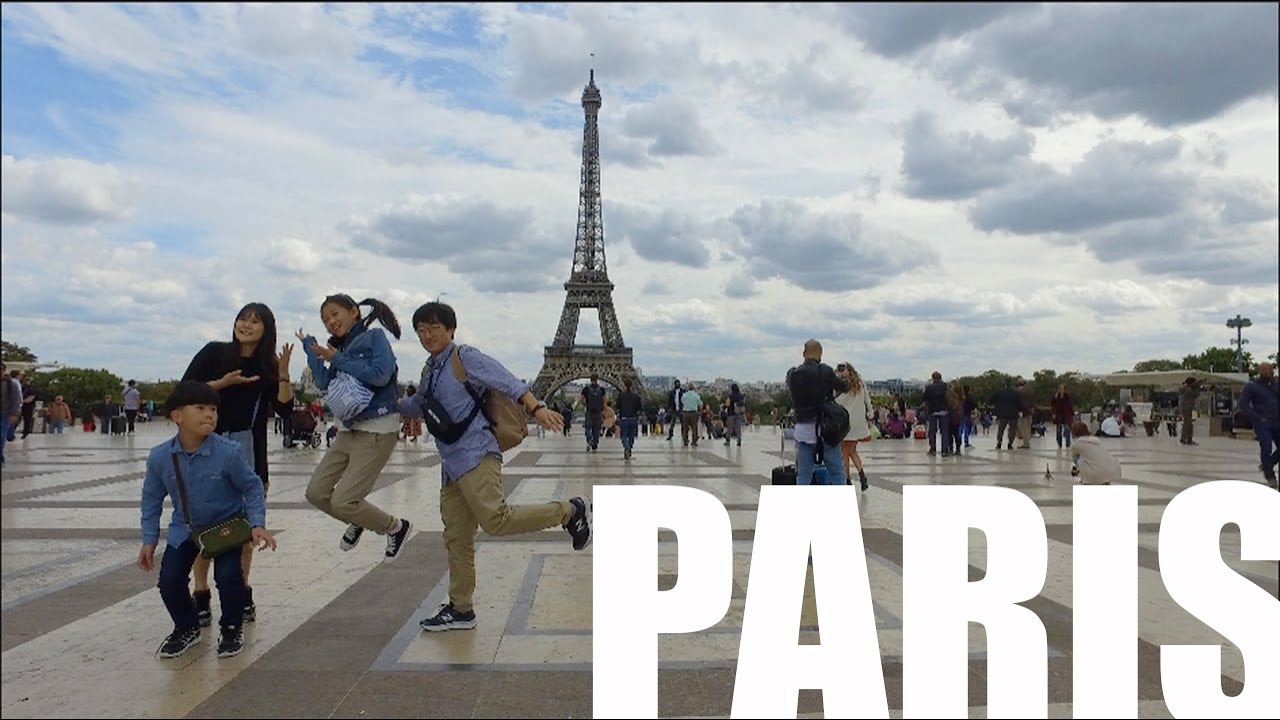 [4k] Paris, France Walk from Louvre to Eiffel Tower