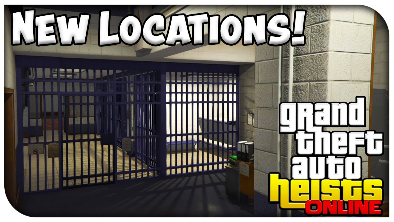 GTA 5 Heist Online - How To Get Into Police Station & New Military Hangar! (Secret Locations)