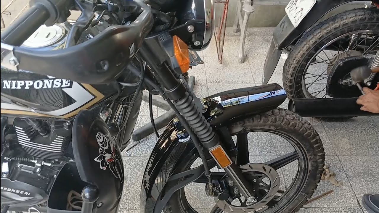 NipponSE R1 150 cc, Guardafango Delantero Modificado.