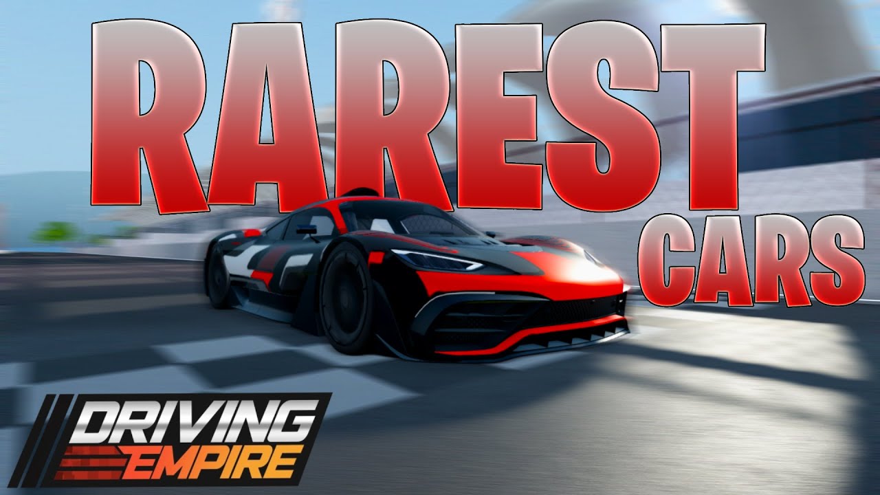 10 *RARE CARS* you might own in Driving Empire!