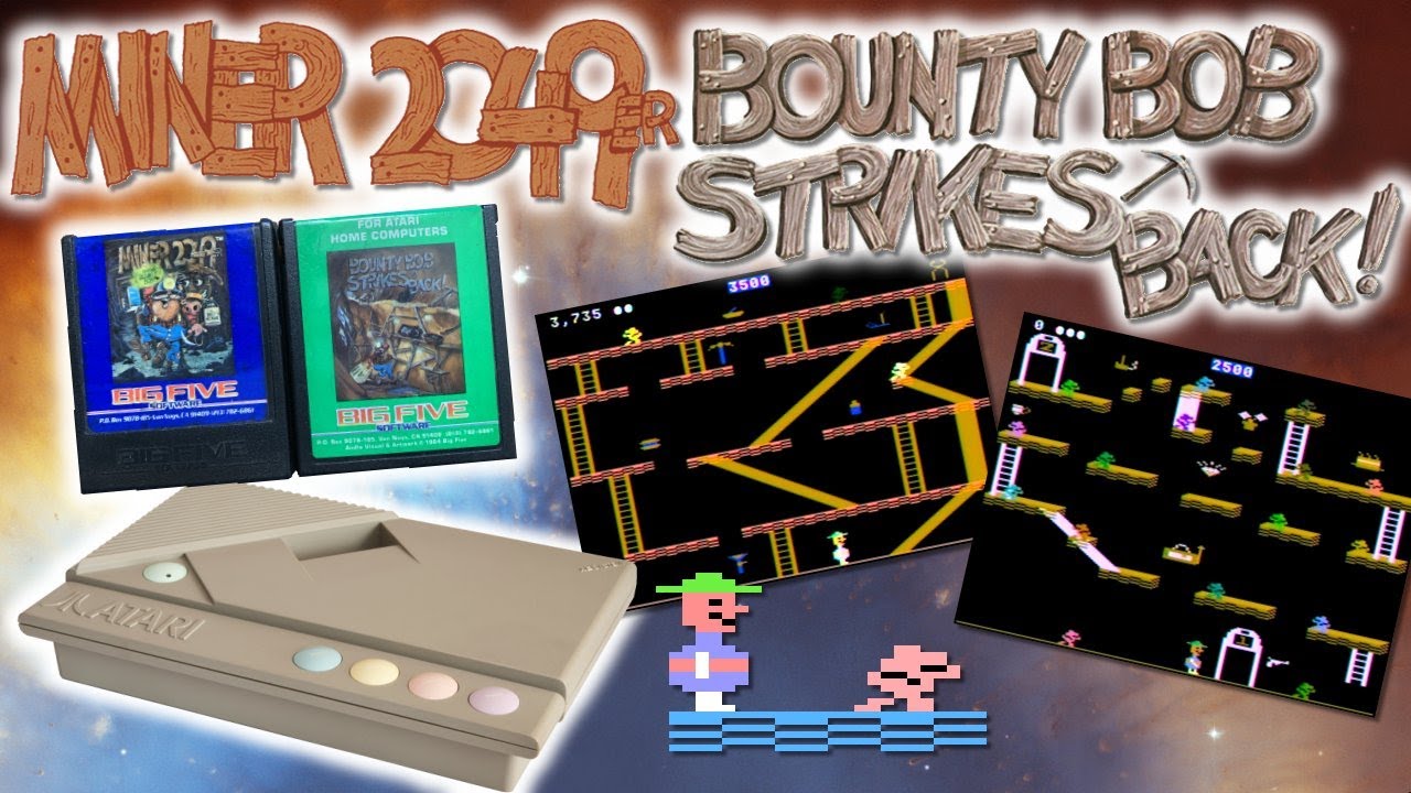 Miner 2049er и Bounty Bob наносят ответный удар Atari Computer — игровая комната Грега