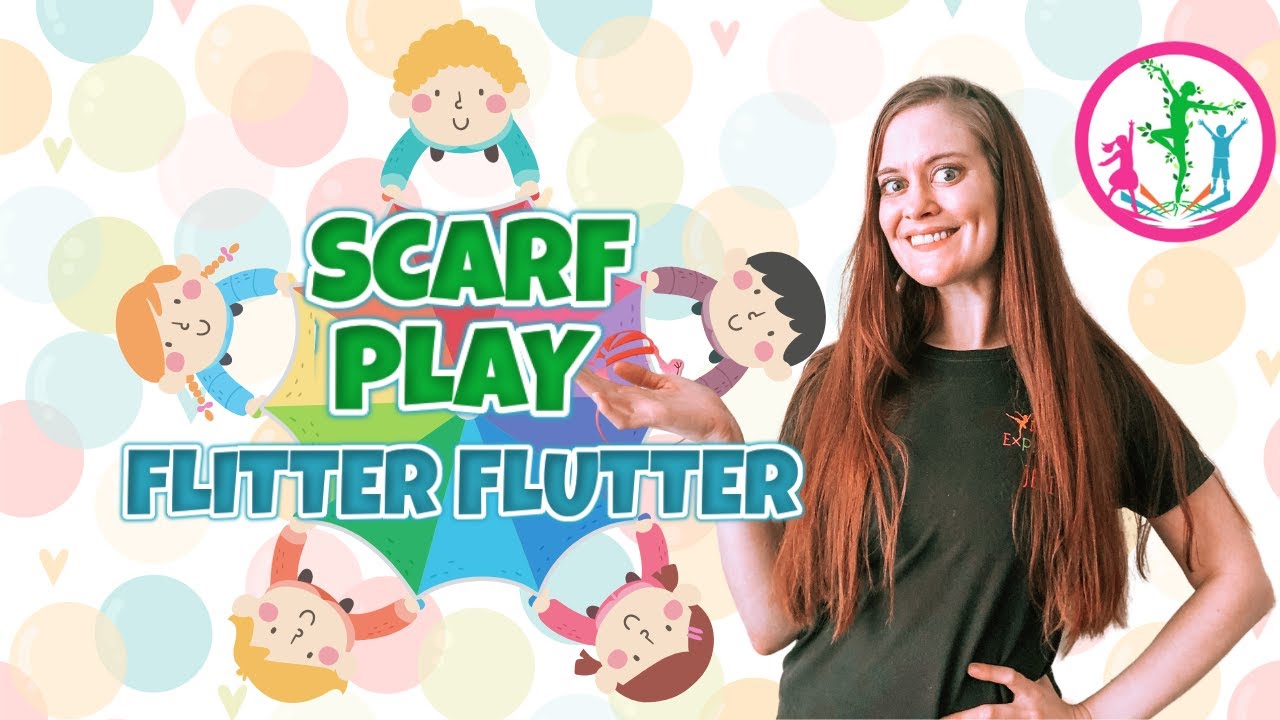 SCARF PLAY ACTIVITY | Flitter Flutter | PARENT AND ME DANCE CURRICULUM
