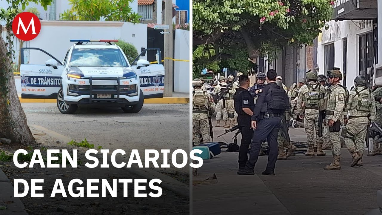 En Culiac&aacute;n, asesinan a dos agentes de tr&aacute;nsito; detienen a cuatro agresores