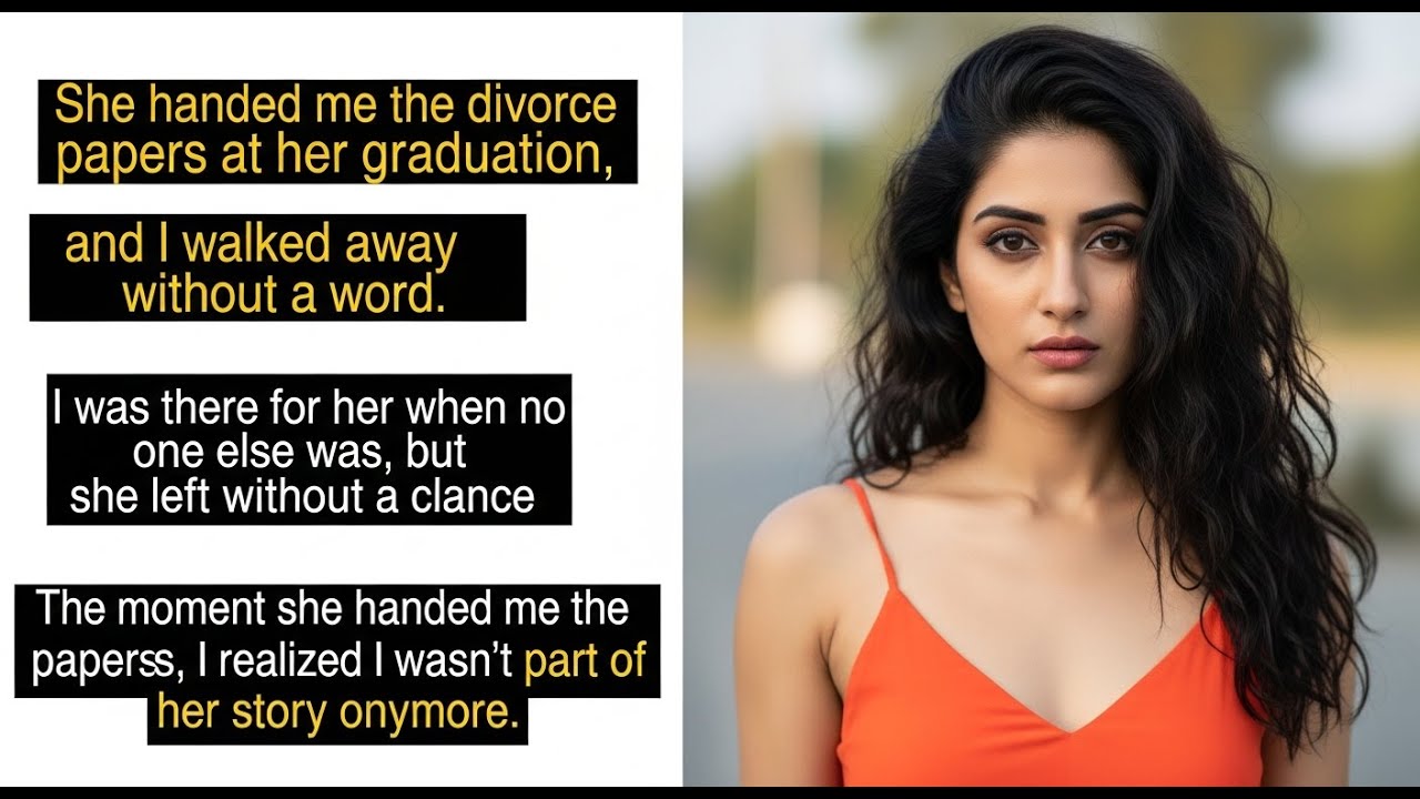 She Handed Me Divorce Papers At Her PhD Graduation. I Signed And Vanished | Betrayal Reddit Story
