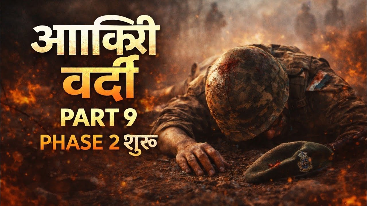 आख़िरी वर्दी | Part 9 – Phase 2 शुरू 🇮🇳 | Dangerous Army Story #tejasanju7105 #army #art 
