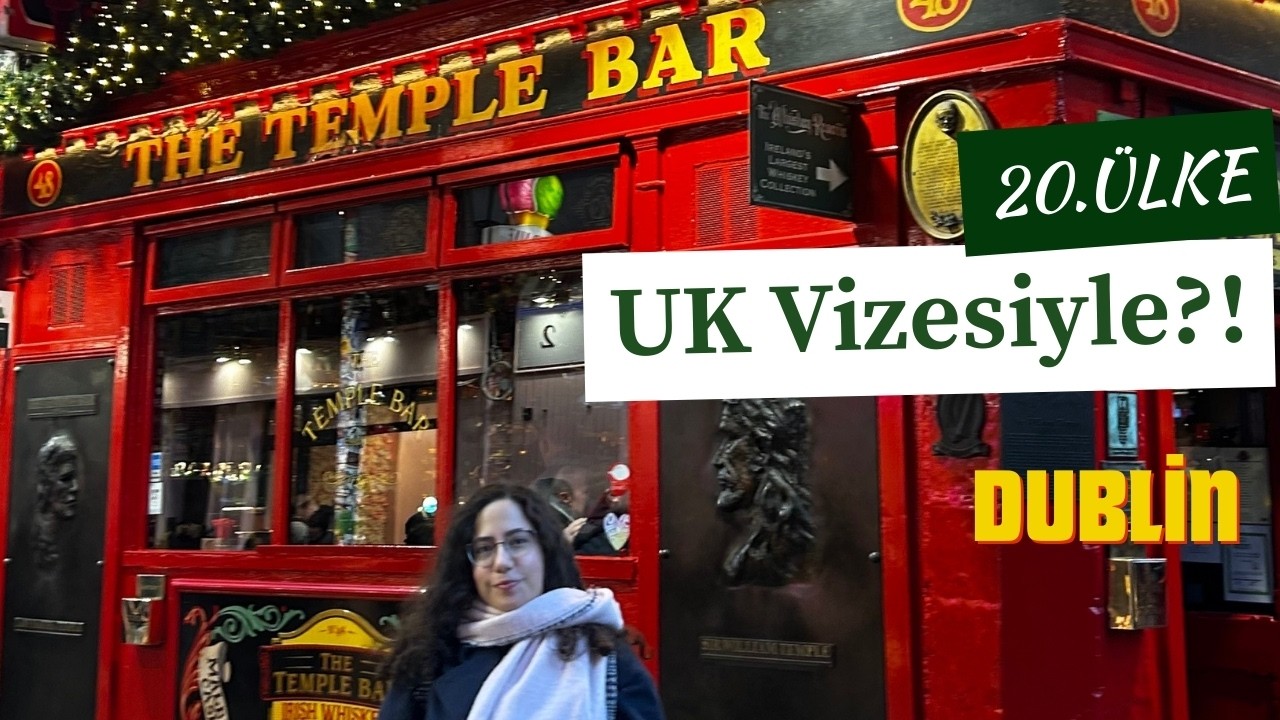 20  Ülkem İrlanda! 🇮🇪 | İngiltere UK Vizesiyle Dublin’de 24 Saat