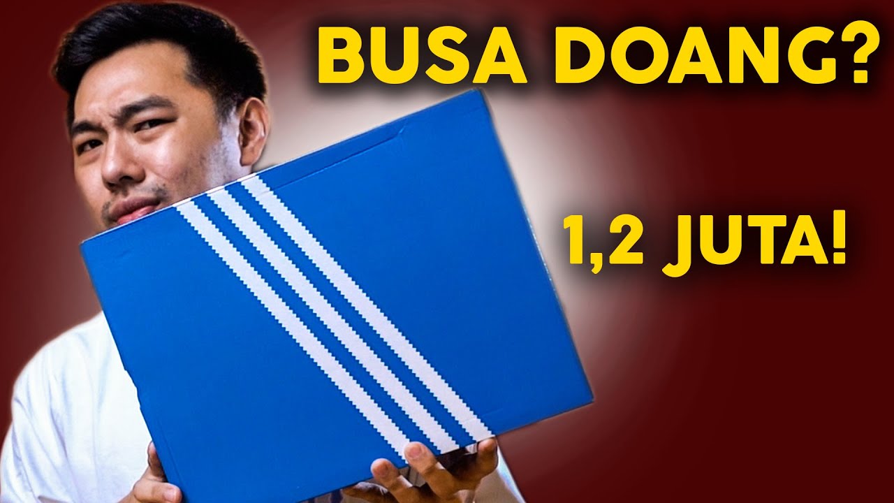 SEPATU BAHAN BUSA DOANG HARGANYA 1 JUTA?? | adidas Adifom Superstar Review