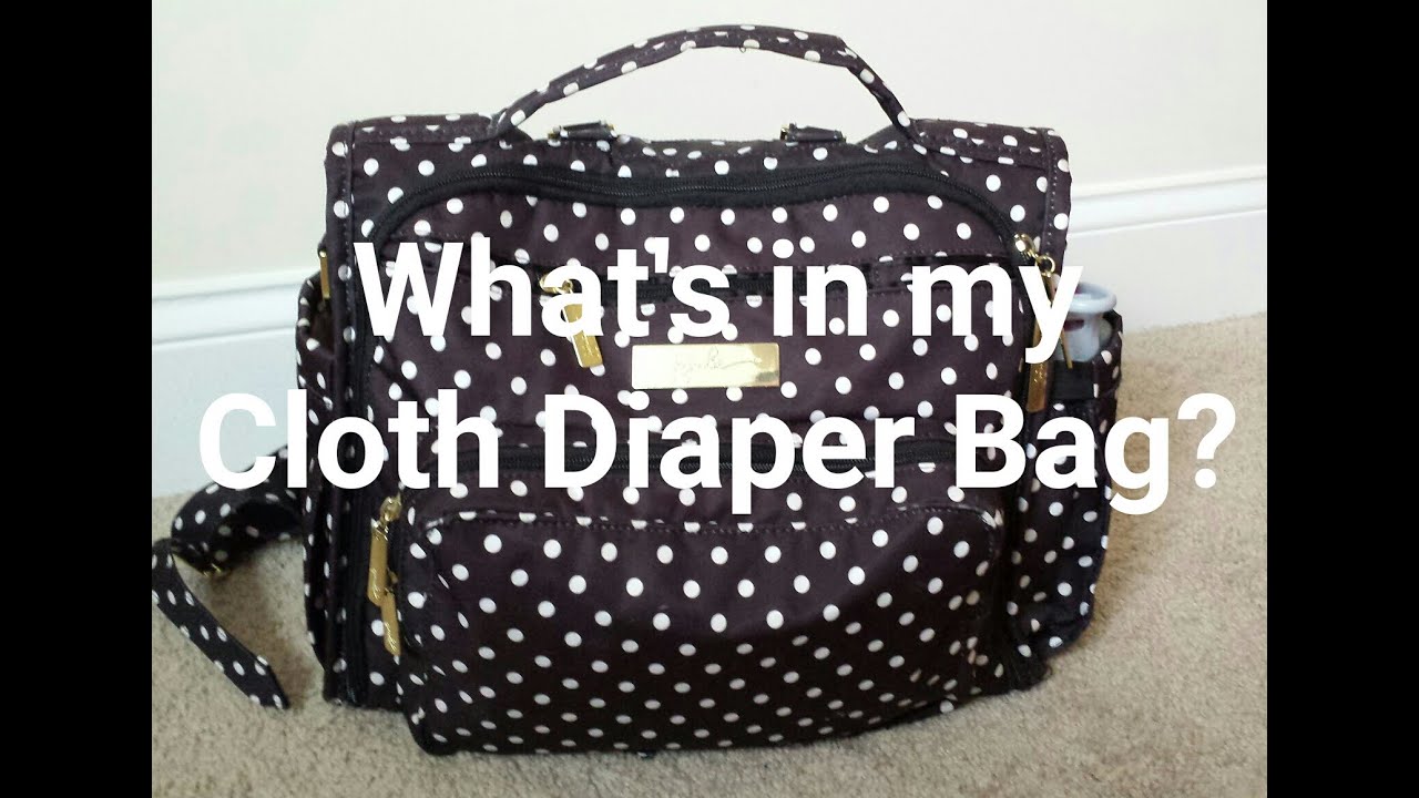 WHAT'S IN MY CLOTH DIAPER BAG?