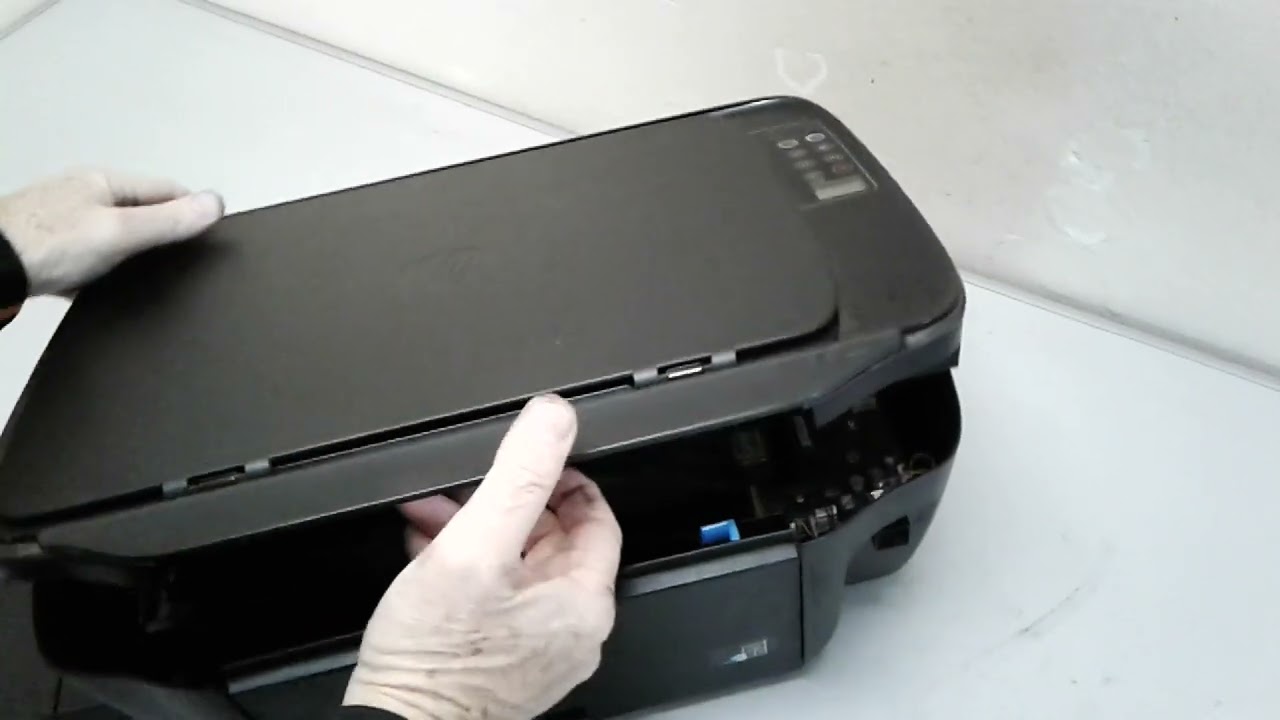 Impressora HP Smart Tank 416 enrosca ou não puxa papel, veja como desmontar e tirar algum objeto