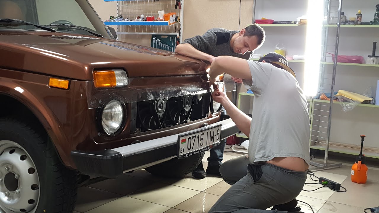 LADA 4×4 НИВА - Бронирование Плёнкой! Обязательная Процедура Сразу после Покупки Авто!