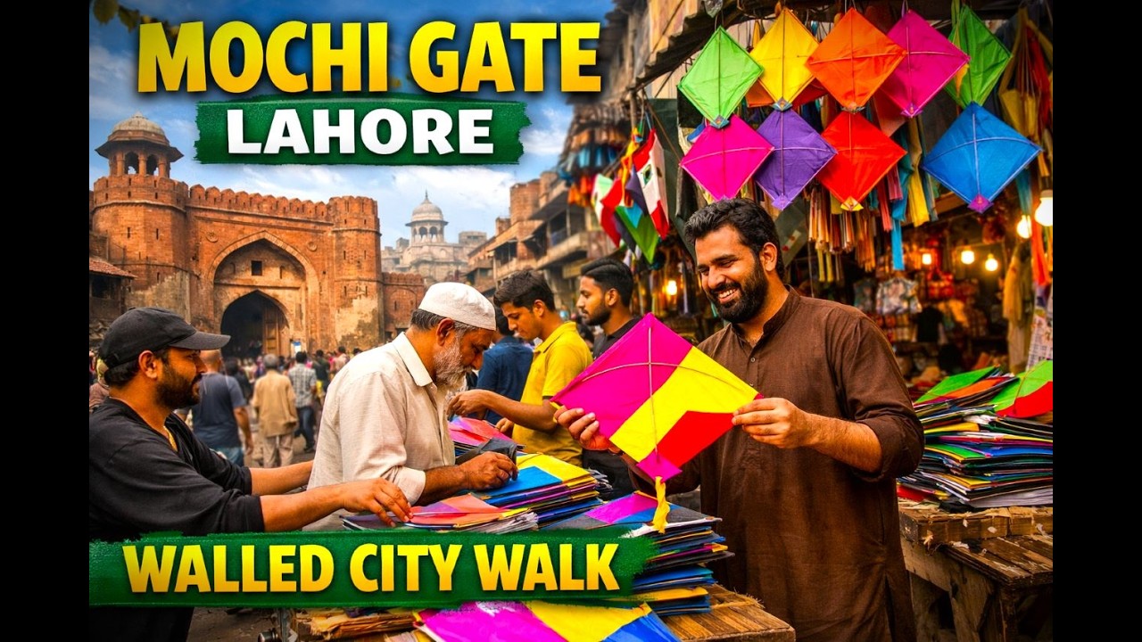 Walled city Mochi Gate Lahore | Androon Lahore |ASMR walking | city walk 4K | Endless Walk 4K