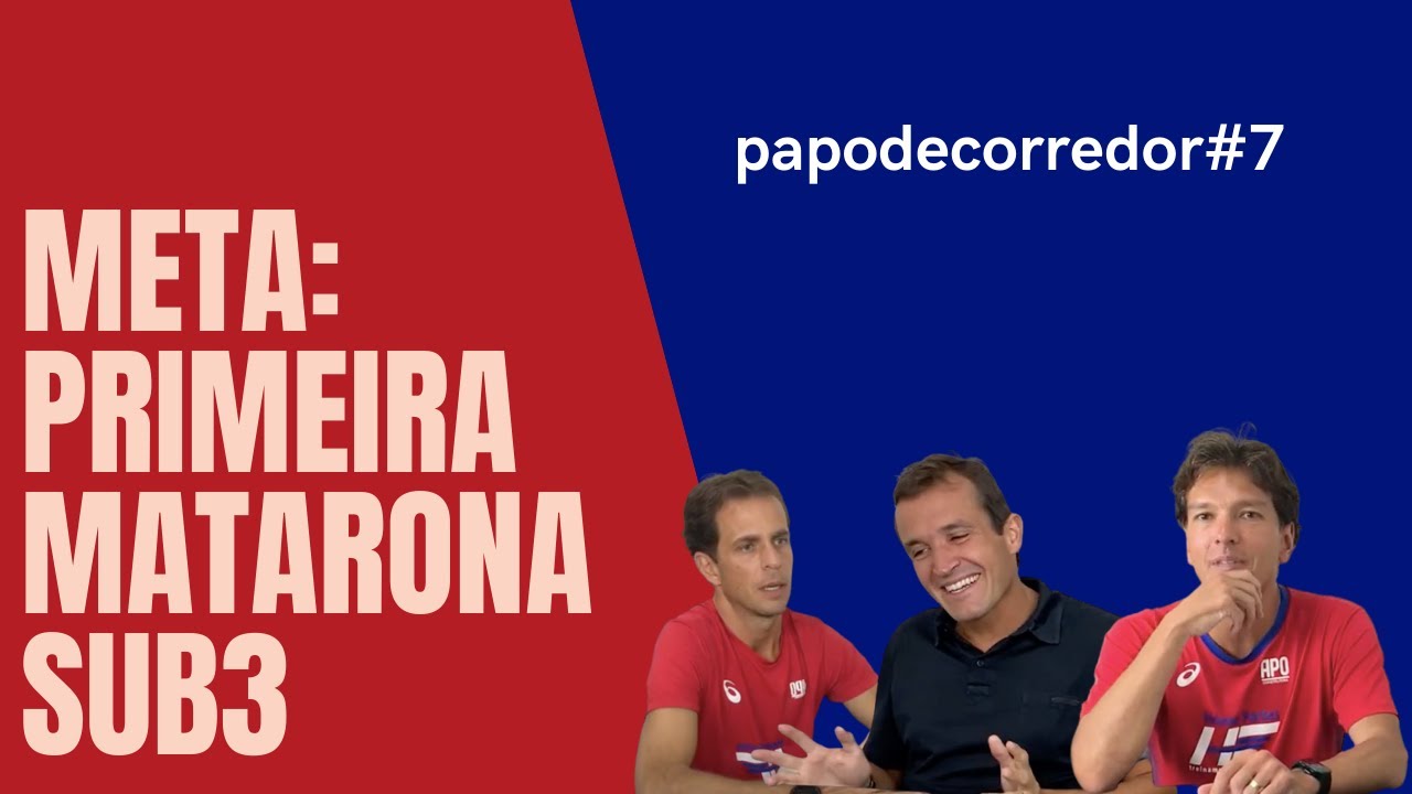 O Rei das Metas e a primeira maratona sub3