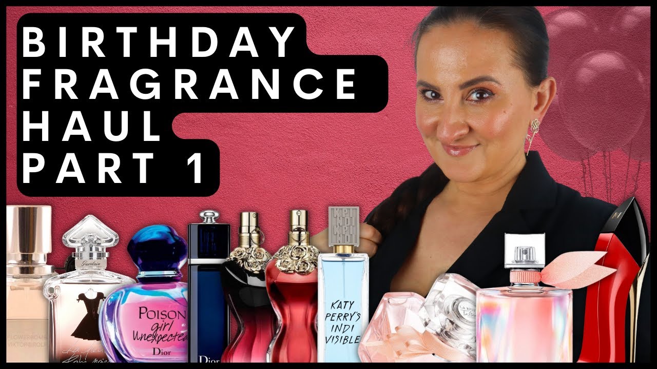 BIRTHDAY BLIND BUY PERFUME HAUL-20 NEW SCENTS/PART 1- DIOR ADDICT, SOLEIL CRYSTAL, LA BELLE...