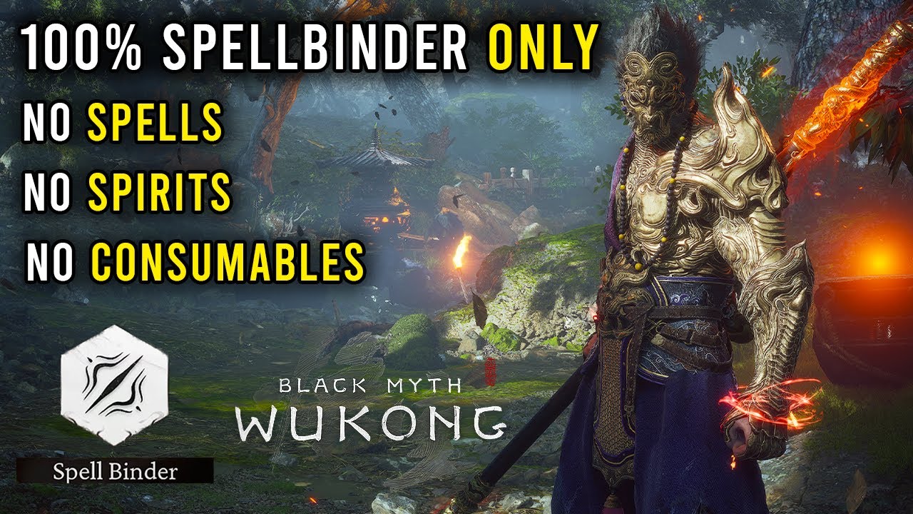 Can you beat Black Myth: Wukong using ONLY Spell Binder?