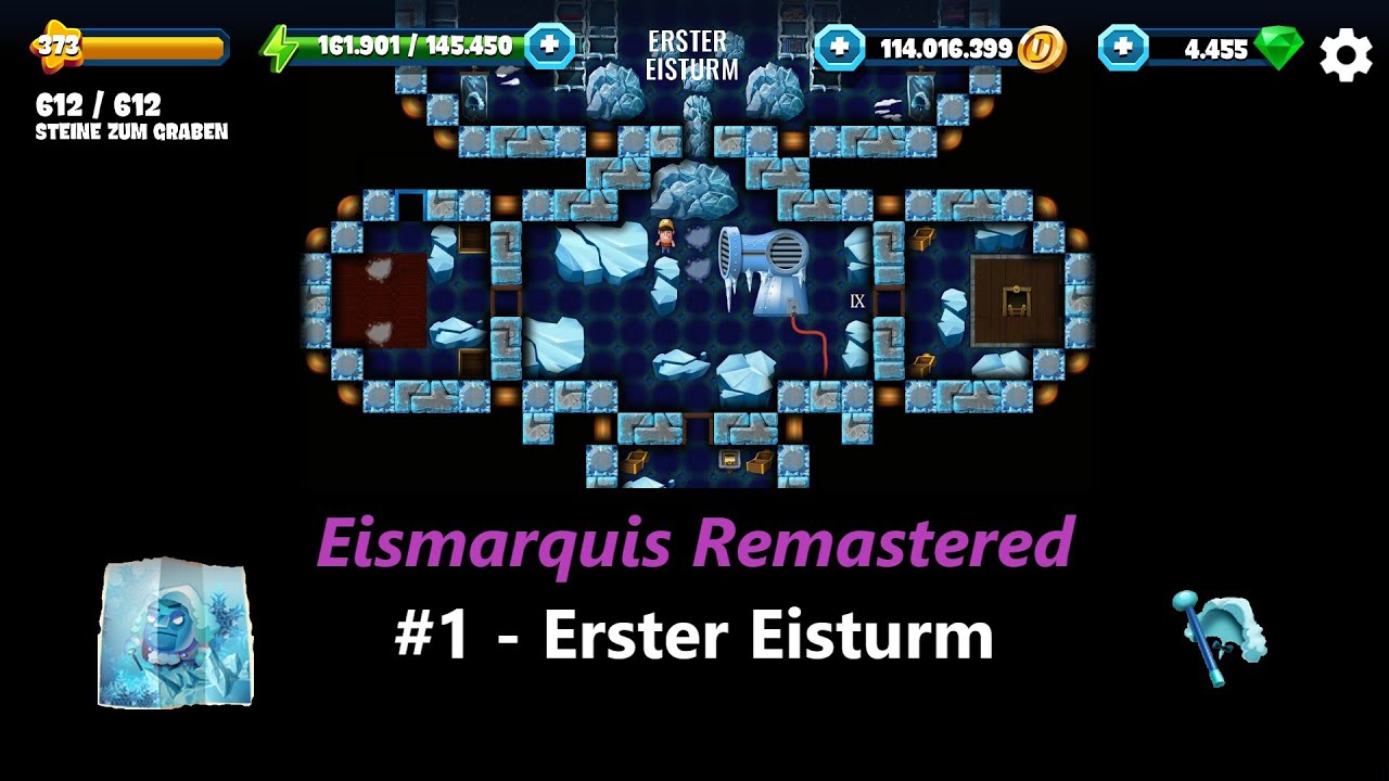 Lets Play Diggy's Adventure – Eismarquis Remastered – #1 Erster Eisturm (deutsch)