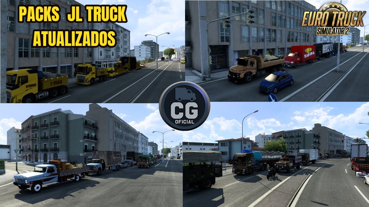 Packs JL Truck Mod Incrível Para Ets2 1.39 -Obs:Estou Utilizando Pack na 1.40