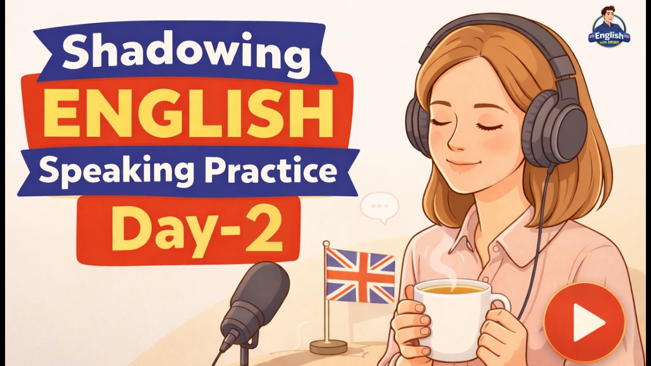 Shadowing English Practice – Speak Naturally | 5-Day English Challenge (Day 2)