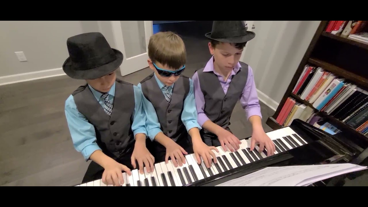 Snap, Clap, Boogie--a jazzy piano trio
