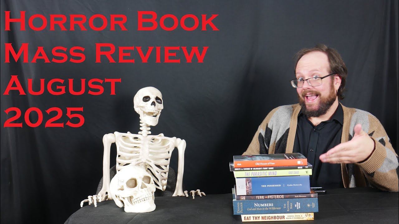 August 2025 Horror Reading Roundup | Horror Book Review | Horror Book Haul & Review