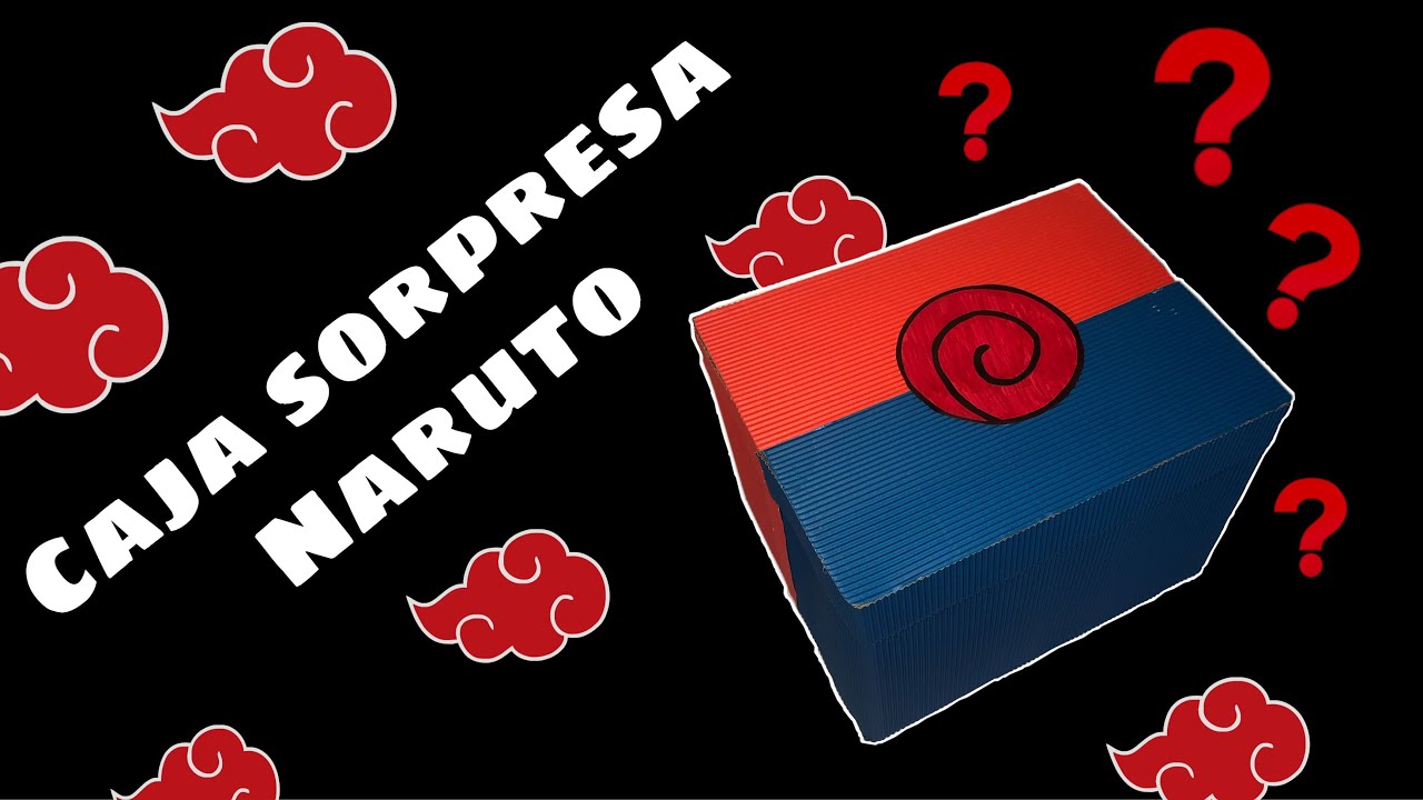NARUTO 🍥 CAJA SORPRESA