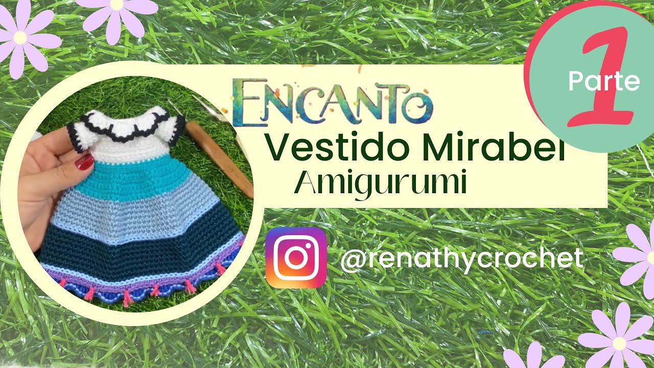 Vestido Boneca Mirabel parte 1