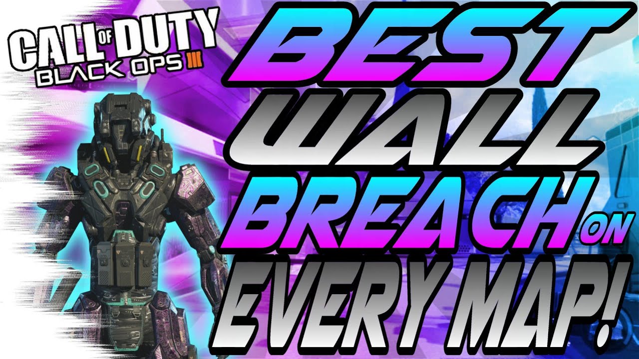 The BEST WALLBREACH GLITCH on EVERY Map! - OUT of MAPS! (Black Ops 3/BO3 Glitches, Spots, Secrets)