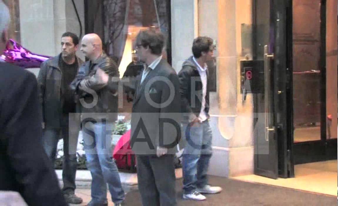 Johnny Depp at the Plaza Ath&eacute;n&eacute;e in Paris France Rum Diary