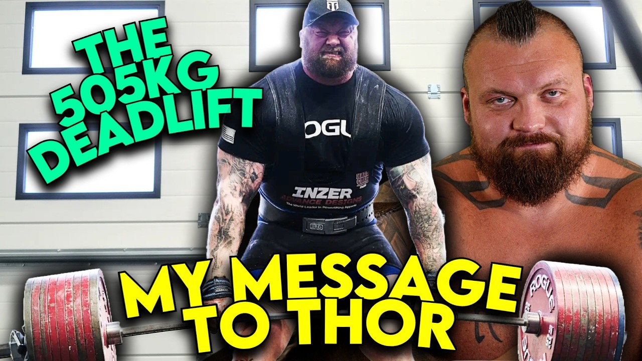 My Message To Thor! - 505KG Deadlift (Eddie Hall Reaction)