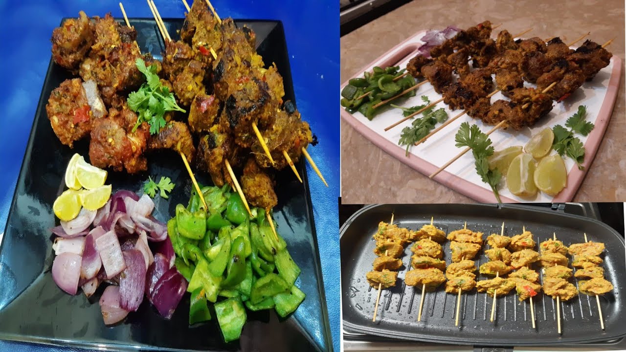 Beef Tikka Botii / Tikka Boti In Grill Pan By @zanisfood
