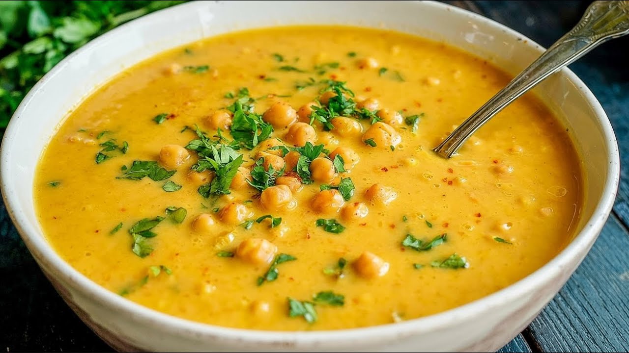 Iss diese Kichererbsensuppe jeden Tag und verliere 25 Kilo Bauchfett in einem Monat!